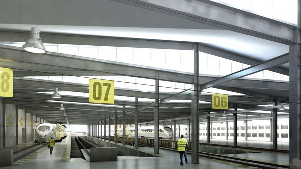 Concurso Talleres y Cocheras de tren