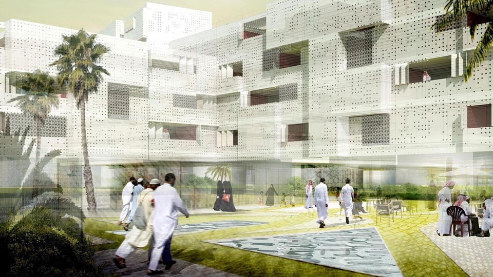 Hotel y Centro comercial en Riyadh