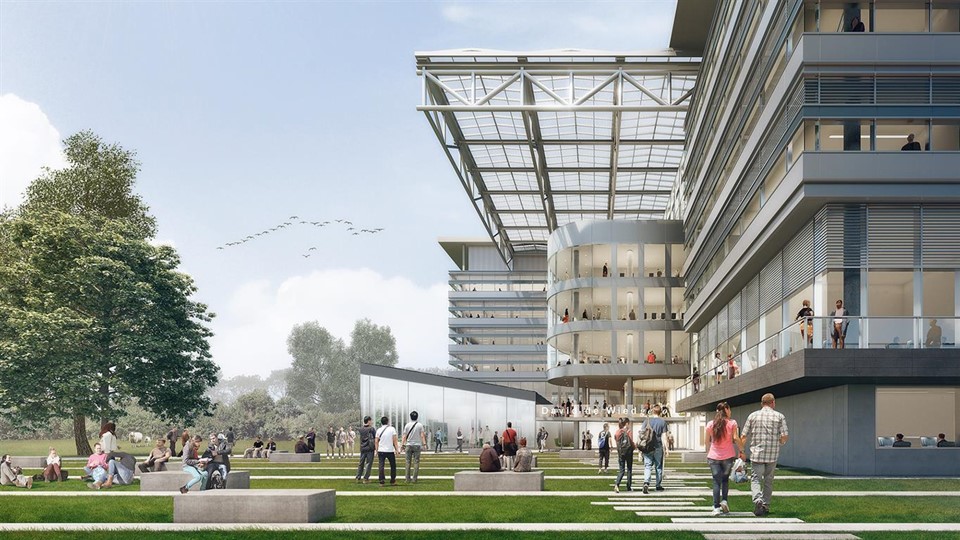 Ampliación de la facultad de Ciencias David de Wiedgebouw