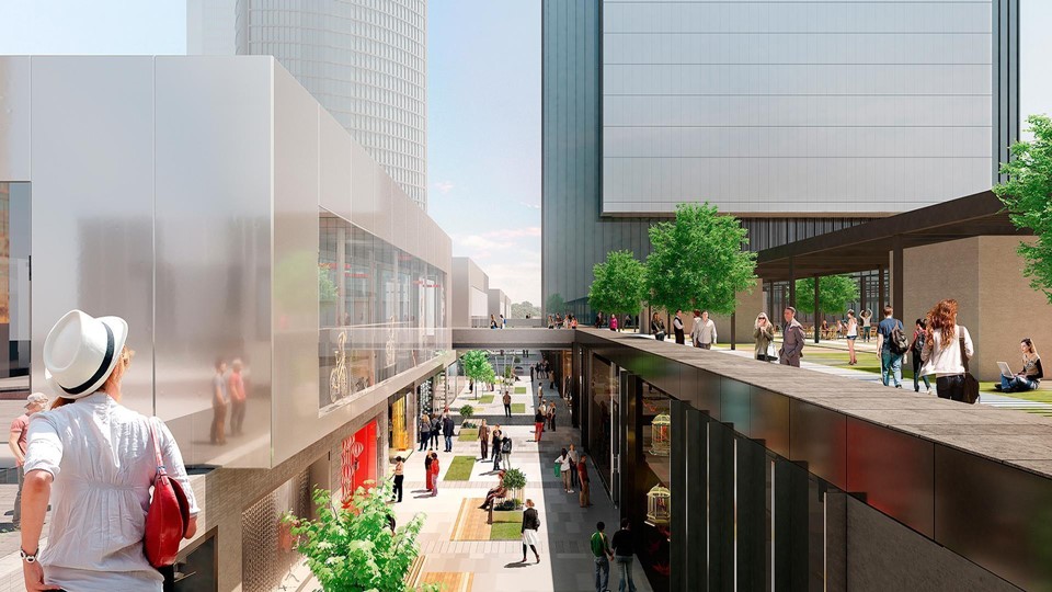 Caleido. Torre Universidad IE. Implantación comercial