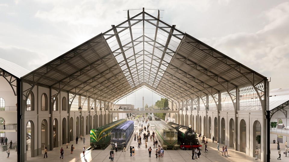 Rehabilitación de la estacion de Delicias
